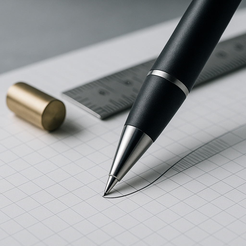 균형 잡힌 필기감을 위한 구조 설계