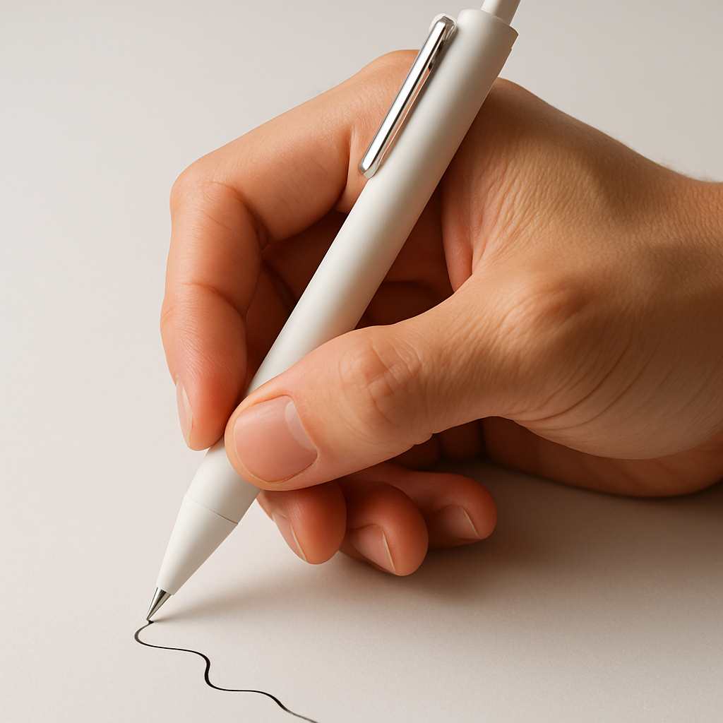 오래 써도 편안한 그립과 무게 중심